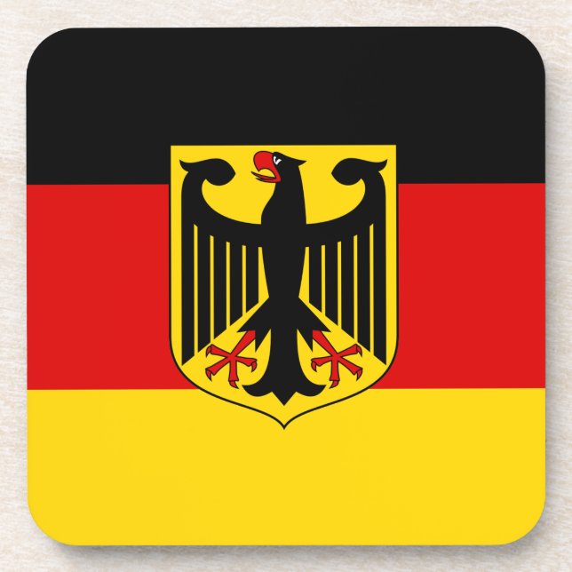 German Flag Coaster (Front)