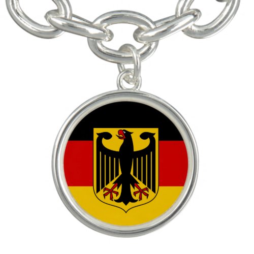 German flag  Coat of Arms Deutschlandsport fans Bracelet