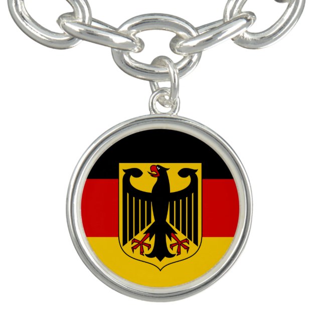 German flag & Coat of Arms, Deutschland/sport fans Bracelet (Design)