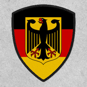 German Flag & Coat of Arms, Flag of Germany Patch