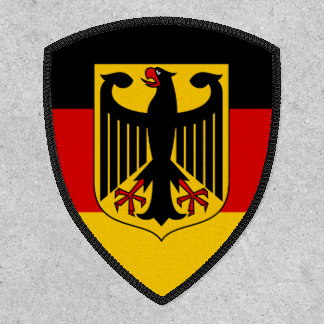 German Flag & Coat of Arms, Flag of Germany Patch