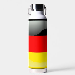 German flag-coat of arms water bottle