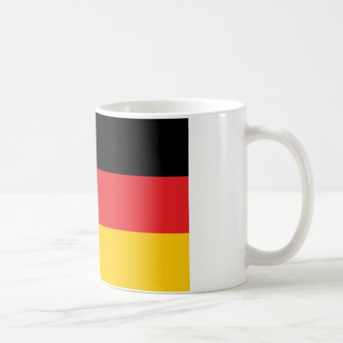 German flag coffee mug