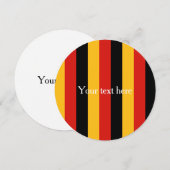 GERMAN FLAG COLORS (Front/Back)