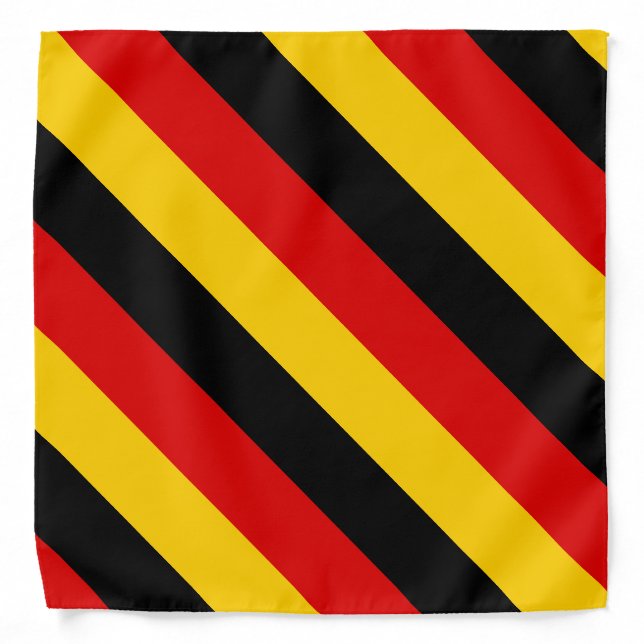 German Flag colors Bandana (Front)