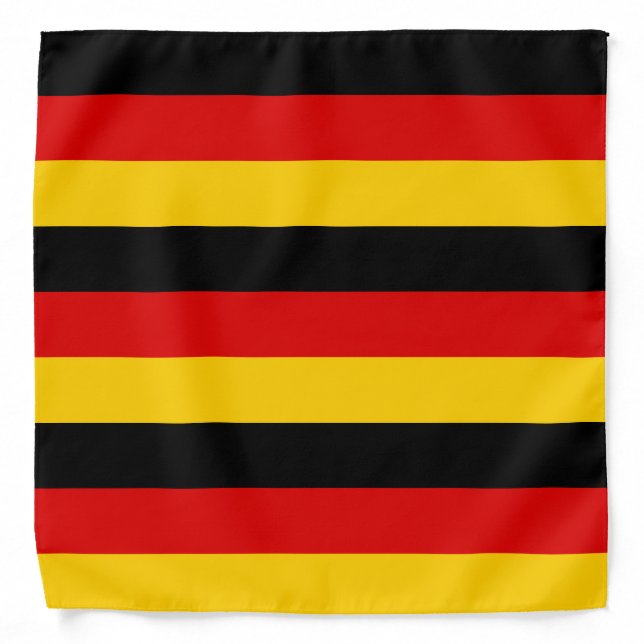 German Flag colors Bandana (Front)