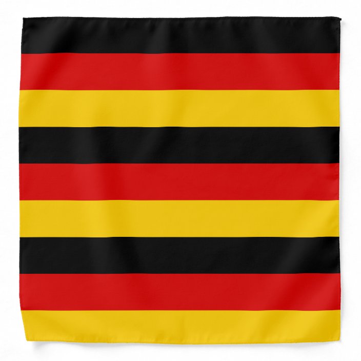 German Flag Colors Bandana Zazzle Com