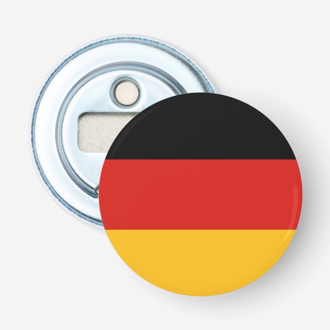 GERMAN FLAG COLORS BOTTLE OPENER (Front)
