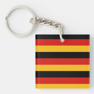 GERMAN FLAG COLORS KEYCHAIN