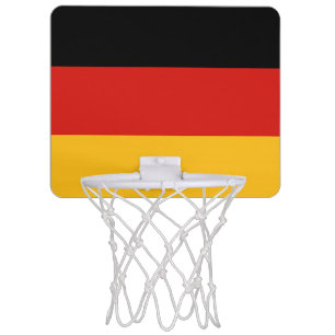 GERMAN FLAG COLORS MINI BASKETBALL HOOP