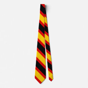 German Flag Colors Neck Tie