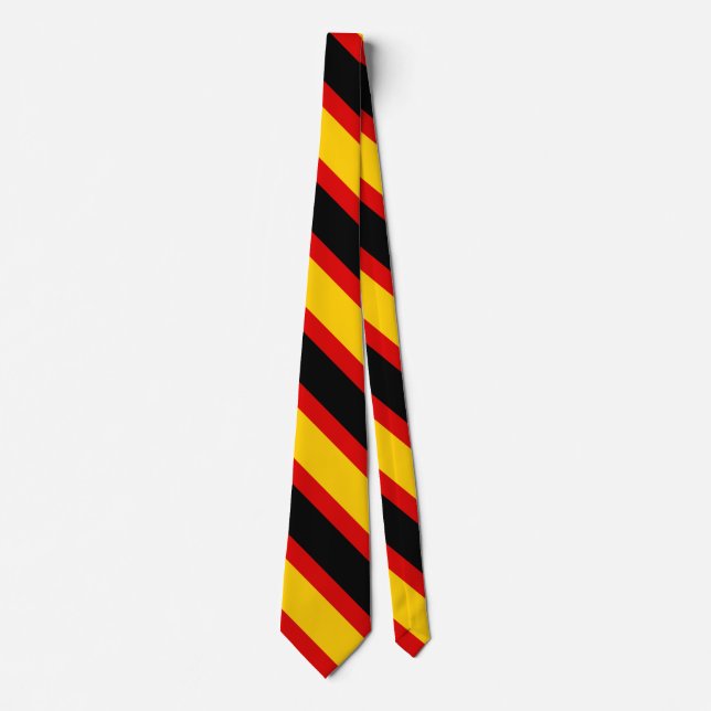 German Flag Colors Neck Tie (Front)