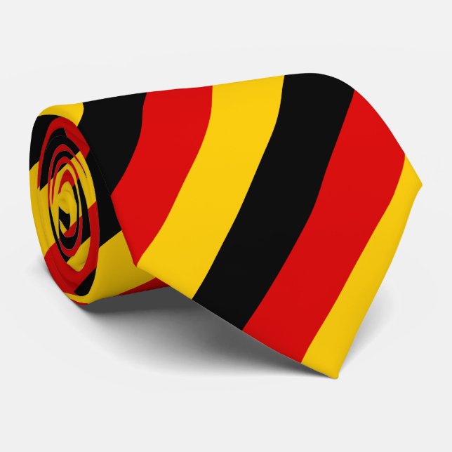 German Flag colors Neck Tie (Rolled)