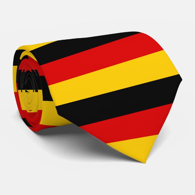 German Flag colors Neck Tie (Rolled)