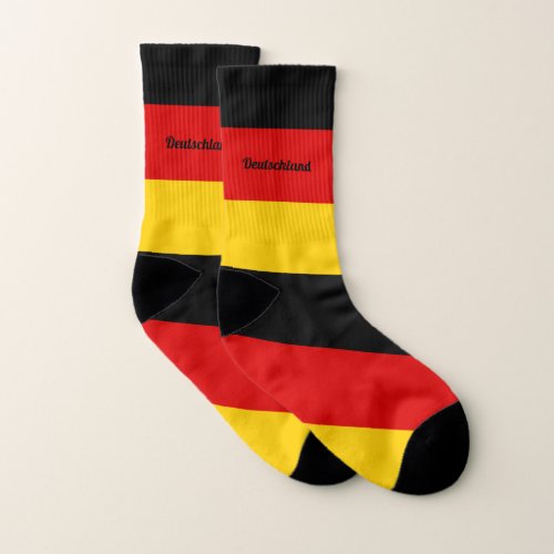 German Flag Colors Socks