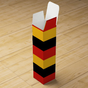 GERMAN FLAG COLORS WINE BOX
