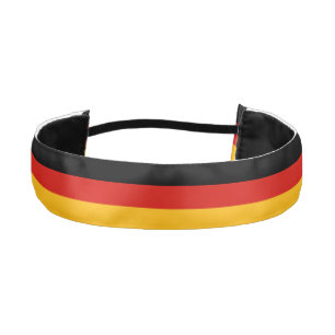 GERMAN FLAG COLORS + your ideas Athletic Headband