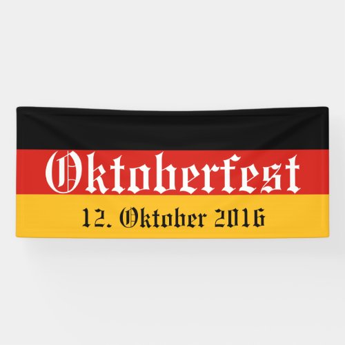 GERMAN FLAG COLORS  your ideas Banner