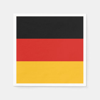 GERMAN FLAG COLORS + your ideas Paper Napkins