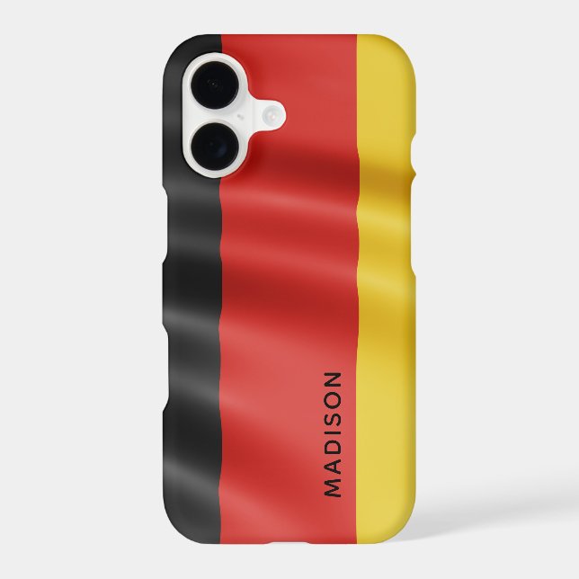 German Flag custom monogram phone cases (Back)