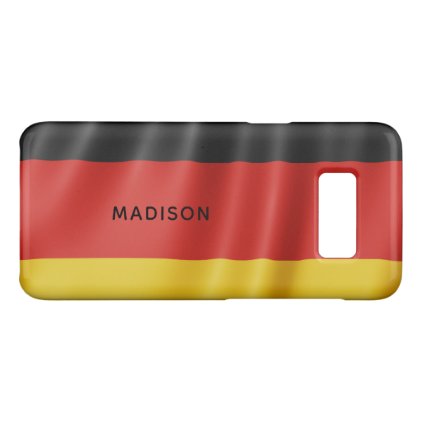 German Flag custom monogram phone cases