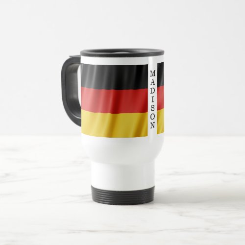German Flag custom name mugs