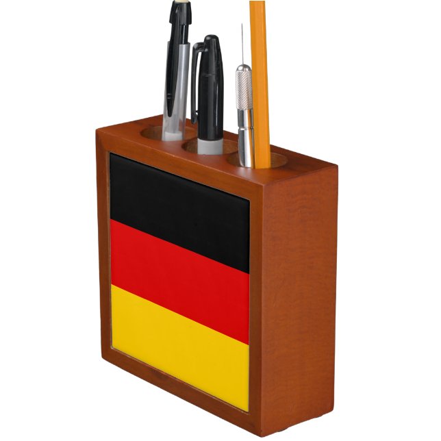 German Flag Desk Organizer (In Situ)