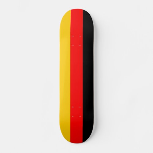 German Flag Deutsche Flagge Skateboard