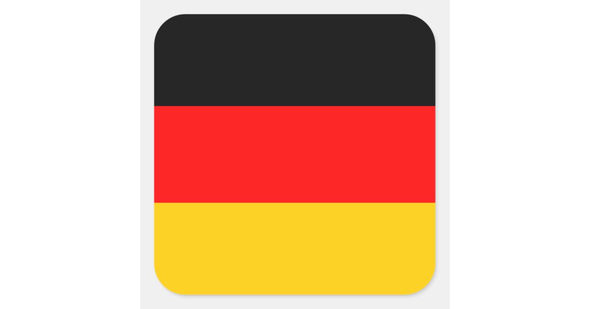 Sticker: Deutsche Flagge