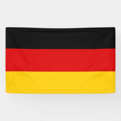 German Flag Deutschland Germany Banner