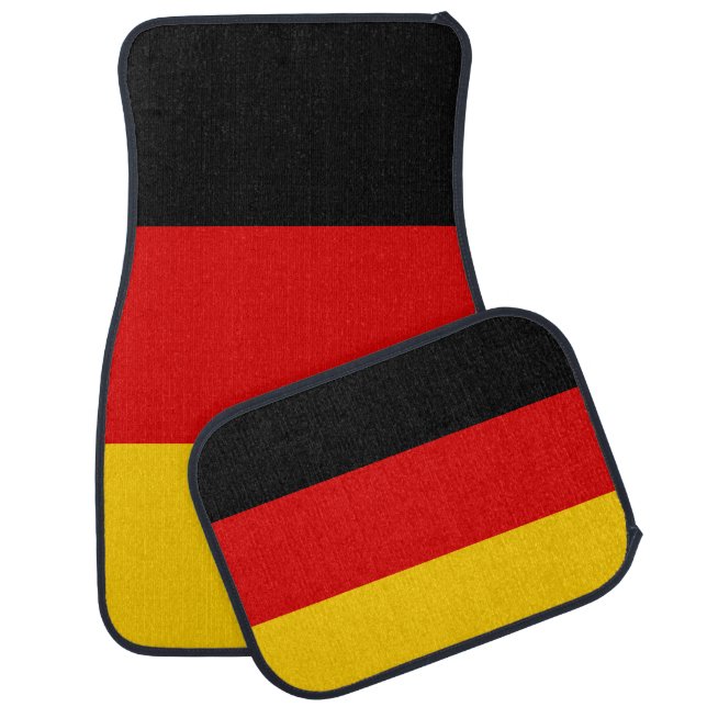 German Flag (Deutschland) (Germany) Car Floor Mat (Set)