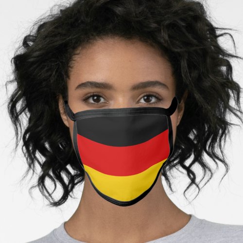 German Flag Deutschland Germany Face Mask