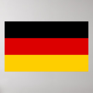 German Flag (Deutschland) (Germany) Poster