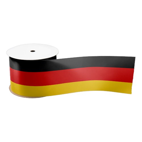 German Flag Deutschland Germany Satin Ribbon