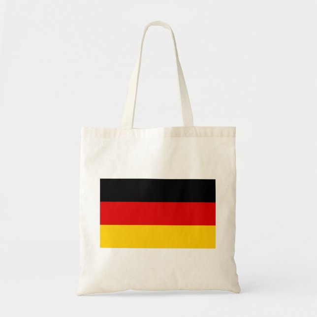 German Flag (Deutschland) (Germany) Tote Bag (Front)