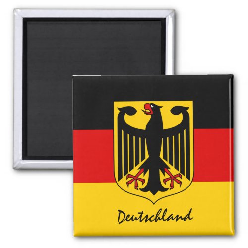 German flag  Deutschland holidaysports fans Magnet