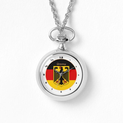 German Flag Eagle  Germany fashion design watch
