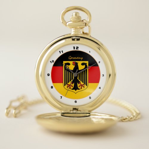 German Flag Eagle  Germany fashion design watch