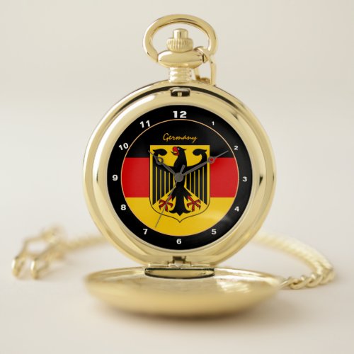 German Flag Eagle  Germany fashion design watch