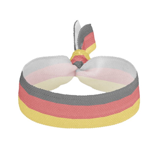 German Flag Elastic Hair Tie (Front)