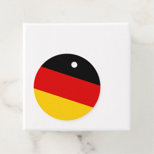 German flag favor tags (In Situ)