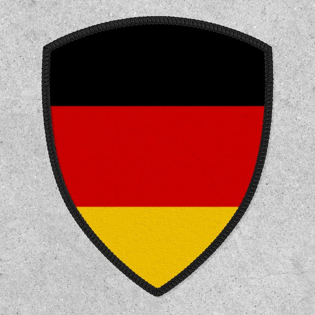 German Flag, Flag of Germany Patch (Front)