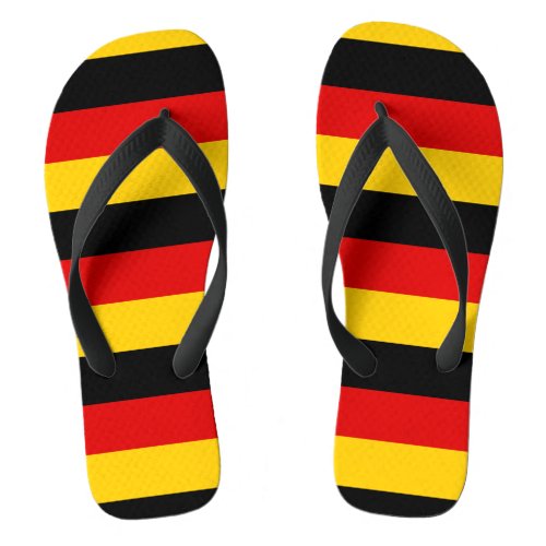 German flag flip flops