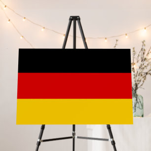 German flag foam board