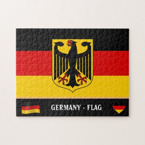 German Flag  German country  Germany Jigsaw Puzzle