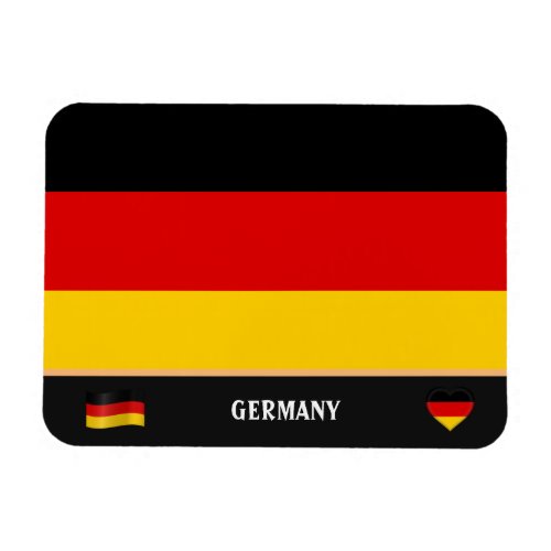German Flag  German country travel  Germany Magnet