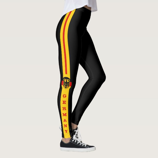 German Flag & Germany fashion patriots /sports Leggings (Right)