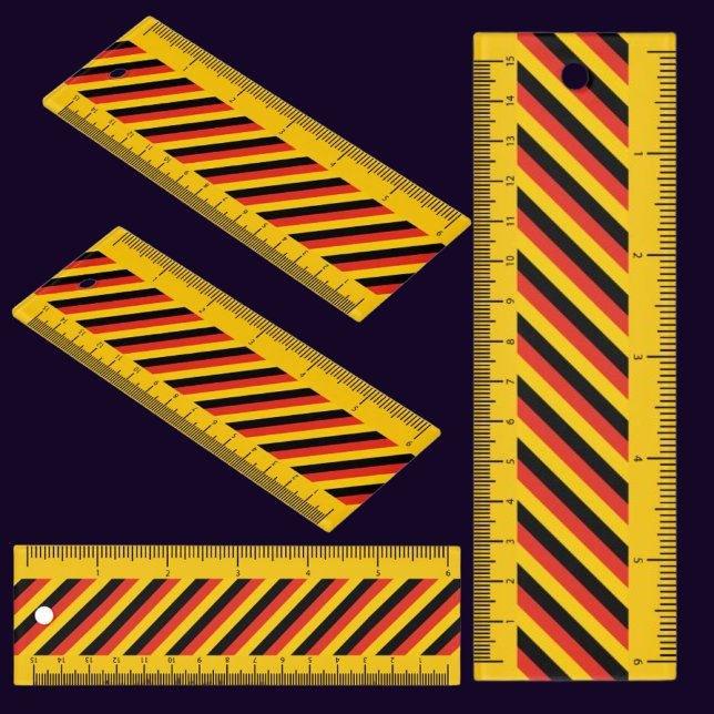 German Flag, Germany Ruler (Creator Uploaded)
