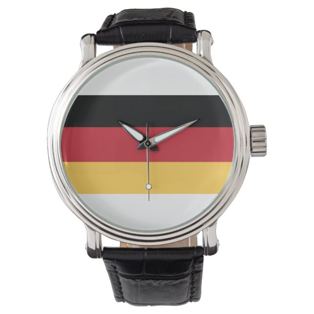 German Flag Germany Theme Mens Watch (Front)
