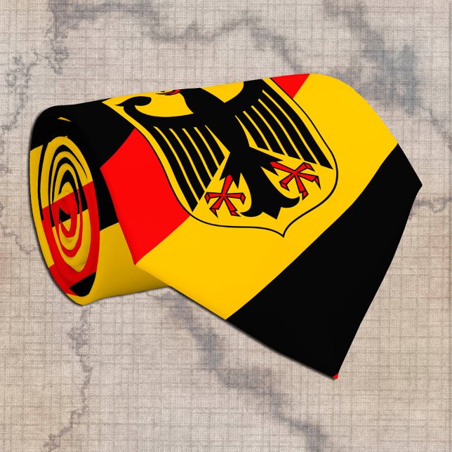 German Flag & Germany travel, business /sports Neck Tie (Creator Uploaded)